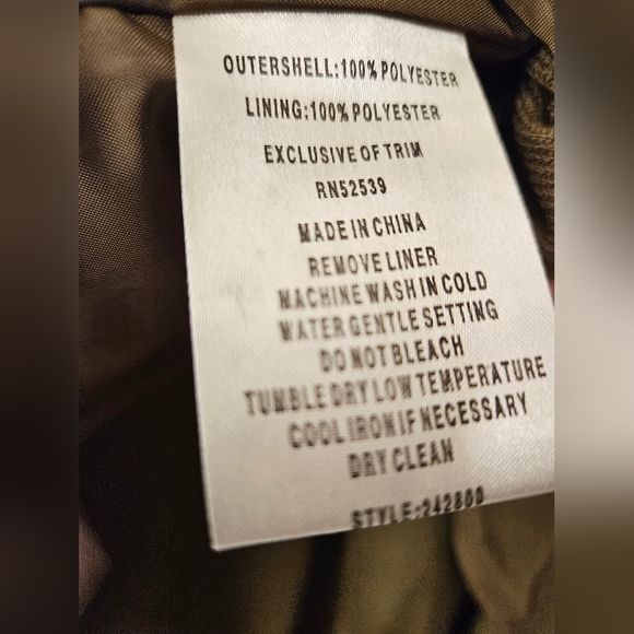 Vintage - NWT Utex Design - Removable Lining Dark Mauve Trench Coat - Size 16 - Picture 13 of 14